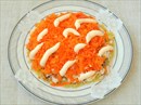 Пошаговое фото рецепта «Салат слоёный с курицей»