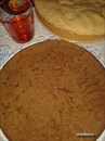 Пошаговое фото рецепта «Торт Панчо с шоколадом и клубникой»