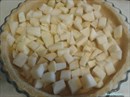 Пошаговое фото рецепта «Кокосовый тарт с яблоками и грушами»