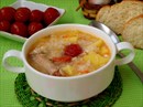 Фото-рецепт «Куриный суп с маринованными помидорами»