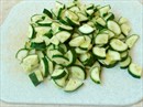 Пошаговое фото рецепта «Лёгкий салат с копчёной курицей»