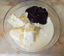Пошаговое фото рецепта «Творожная пасха с черной смородиной»