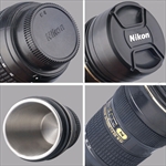 Ценный приз «Кружка в форме объектива Nikon»