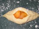 Пошаговое фото рецепта «Открытые пирожки с абрикосами»