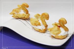 Фото рецепта «Воздушный десерт Лебеди»