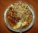 Пошаговое фото рецепта «Финиковый кекс с орехами»