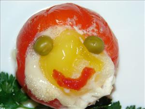 Фото рецепта «Веселый помидор»