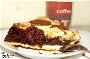 Фото рецепта «Теплый пирог с шоколадом»