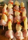 Пошаговое фото рецепта «Кебаб из курицы с ананасами»