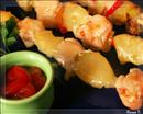 Пошаговое фото рецепта «Кебаб из курицы с ананасами»