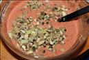 Пошаговое фото рецепта «Печеночные оладьи с грибами»