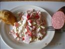 Пошаговое фото рецепта «Салат Лето Завтрак холостяка»