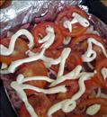 Пошаговое фото рецепта «Говядина запеченая с помидорами»