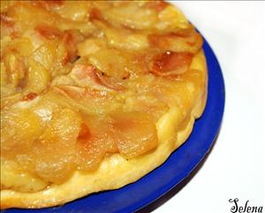 Фото рецепта «Пирог-татин с яблоками»