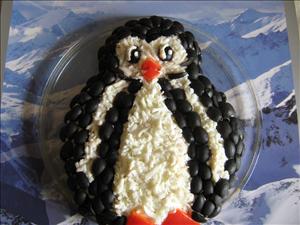 Фото рецепта «Салат Пингвинёнок»