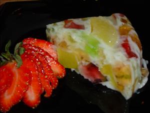 Фото рецепта «Желейно-персиковый тортик»