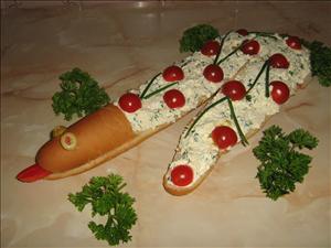 Фото рецепта «Бутерброд Удав»