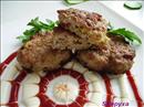 Пошаговое фото рецепта «Мясные оладушки Любимые»