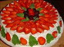 Пошаговое фото рецепта «Клубнично-ежевичный тортик»