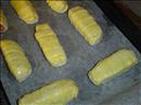 Пошаговое фото рецепта «Слоечки с ветчиной и сыром»