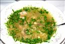 Пошаговое фото рецепта «Куриный суп-лапша с потрохами, грудкой и грибами»