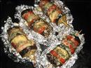 Фото-рецепт «Баклажаны с мясным фаршем на шампуриках»