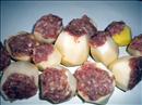 Пошаговое фото рецепта «Картофель фаршированный мясом»