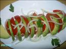 Пошаговое фото рецепта «Закуска из авокадо с помидором»