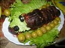 Пошаговое фото рецепта «Баклажаны в аджике Сороконожка»