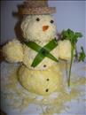 Пошаговое фото рецепта «Снеговик»
