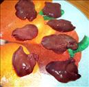 Пошаговое фото рецепта «Рулетики из куриной печени с беконом»