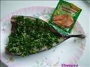Пошаговое фото рецепта «Скумбрия с зеленью»