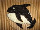 Фото-рецепт «Салат Чудо-юдо рыба-кит»