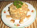 Фото-рецепт «Сытный салат из куриной печени»