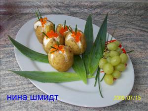 Фото рецепта «Цветы из картофеля»