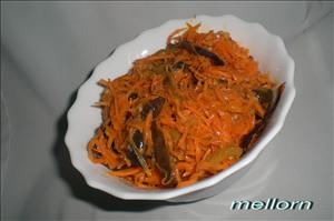 Фото рецепта «Морковь с баклажанами по-корейски»