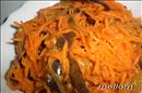 Пошаговое фото рецепта «Морковь с баклажанами по-корейски»