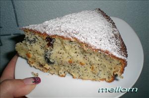 Фото рецепта «Сдобный пирог с изюмом и маком» Фото рецепта «Сдобный пирог с изюмом и маком»