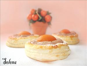 Фото рецепта «Слоеные пирожные с абрикосом»