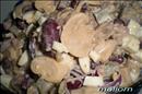 Пошаговое фото рецепта «Салат из фасоли, мяса и грибов»