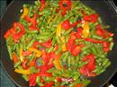 Пошаговое фото рецепта «Мясной соус с зеленой фасолью»
