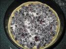 Пошаговое фото рецепта «Постный пирог с черной смородиной»