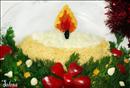 Пошаговое фото рецепта «Новогодний салат Свеча»
