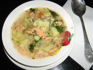 Фото рецепта «Рыбный суп с кус-кусом» Фото рецепта «Рыбный суп с кус-кусом»