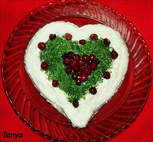 Фото рецепта «Салат Сердце для любимого»