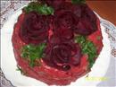 Пошаговое фото рецепта «Торт закусочный Для любимой»