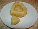 Пошаговое фото рецепта «Волован Сердечко»
