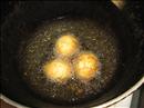 Пошаговое фото рецепта «Закуска из жареных яиц, предварительно отваренных»