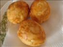 Пошаговое фото рецепта «Закуска из жареных яиц, предварительно отваренных»