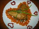 Пошаговое фото рецепта «Рыбка жареная (вариант подачи к Дню Влюбленных)»